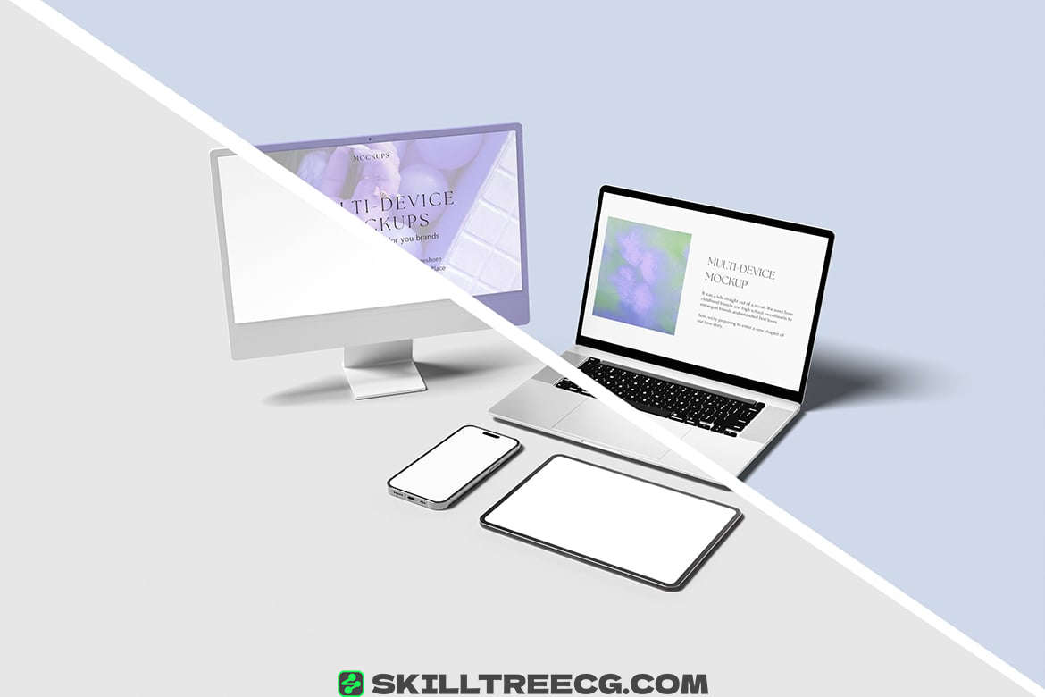 图片[3]-Multi Devices Mockup with Clean Background（275286）-技能树